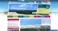 Desktop Screenshot of clubmarina.com