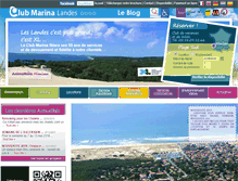 Tablet Screenshot of clubmarina.com